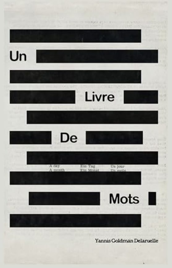 Un Livre de Mots — couverture du livre